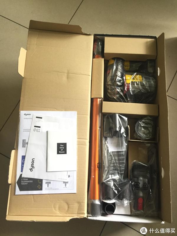 国美海外购海淘旗舰店购入 dyson 戴森 v8 absolute 手持式无线吸尘器