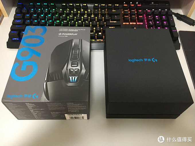 罗技logitech g903 lightspeed 无线鼠标 开箱