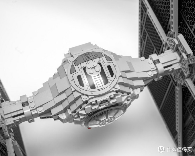 本站首晒#黑色幽灵 — 乐高 星球大战ucs 75095 钛战机 tie fighter