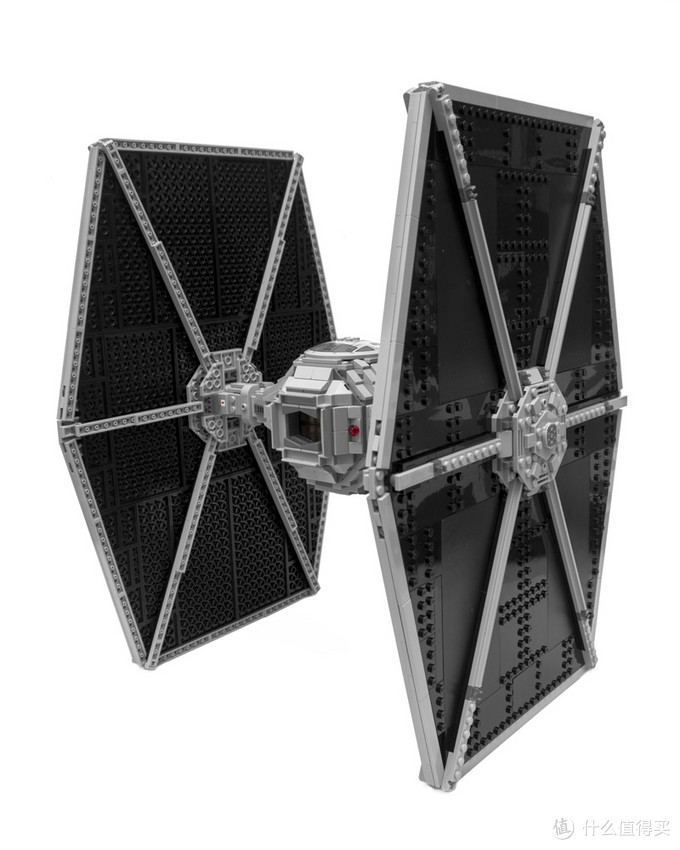 本站首晒#黑色幽灵 — 乐高 星球大战ucs 75095 钛战机 tie fighter