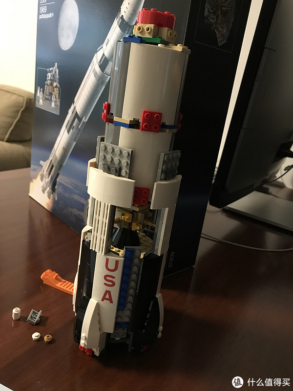 lego乐高21309ideas系列saturnⅤ阿波罗计划土星五号运载火箭开箱体验