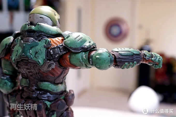 本站首晒# 3a toys 毁灭战士 doom marine 执政官装甲 开箱,把玩