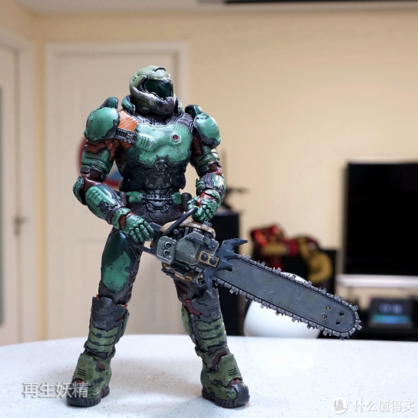 本站首晒# 3a toys 毁灭战士 doom marine 执政官装甲 开箱,把玩