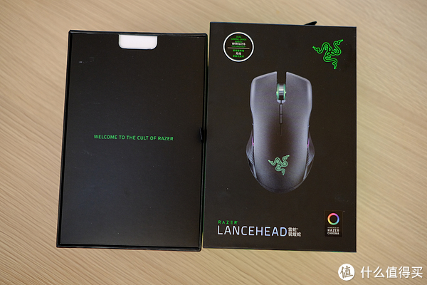 原创新人#razer 雷蛇 lancehead锐蝮蛇双模国行 无线游戏鼠标 开箱