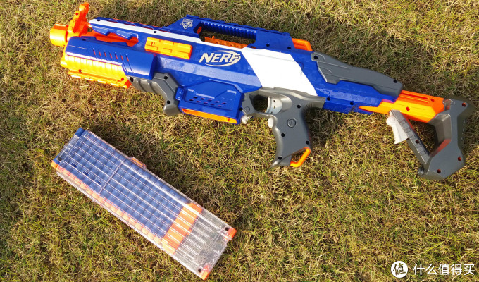 霸气,带感—hasbro 孩之宝 nerf cs-18 热火精英系列