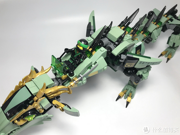 飞龙在天:lego 乐高 70612 幻影忍者 ninjago 绿忍者的飞天机甲神龙