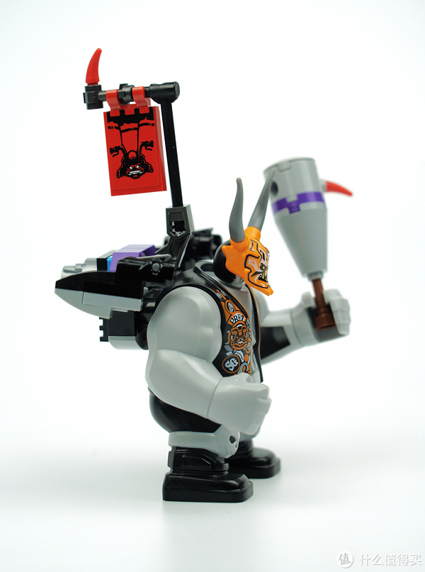 乐高lego 幻影忍者 ninjago 武士x大战锯齿摩托车 70642外观展示(人偶