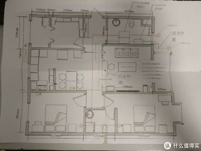 社区新风+日立风管机荆门松下装修图片
