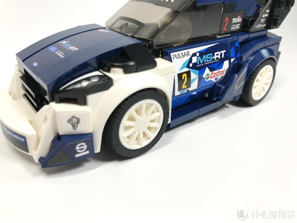 漂亮的涂装:lego 乐高 speed竞速赛车 75885 福特嘉年华车队