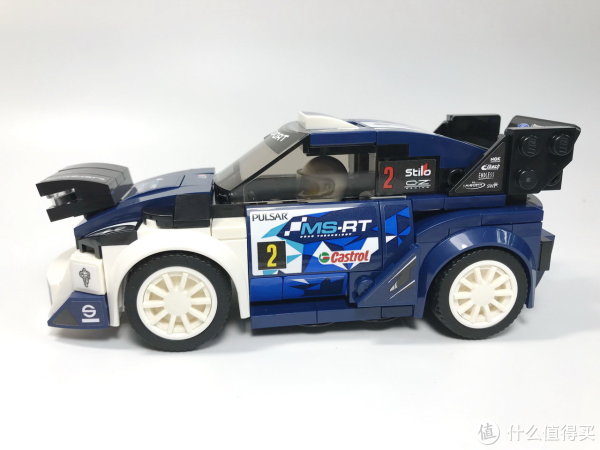 漂亮的涂装:lego 乐高 speed竞速赛车 75885 福特嘉年华车队
