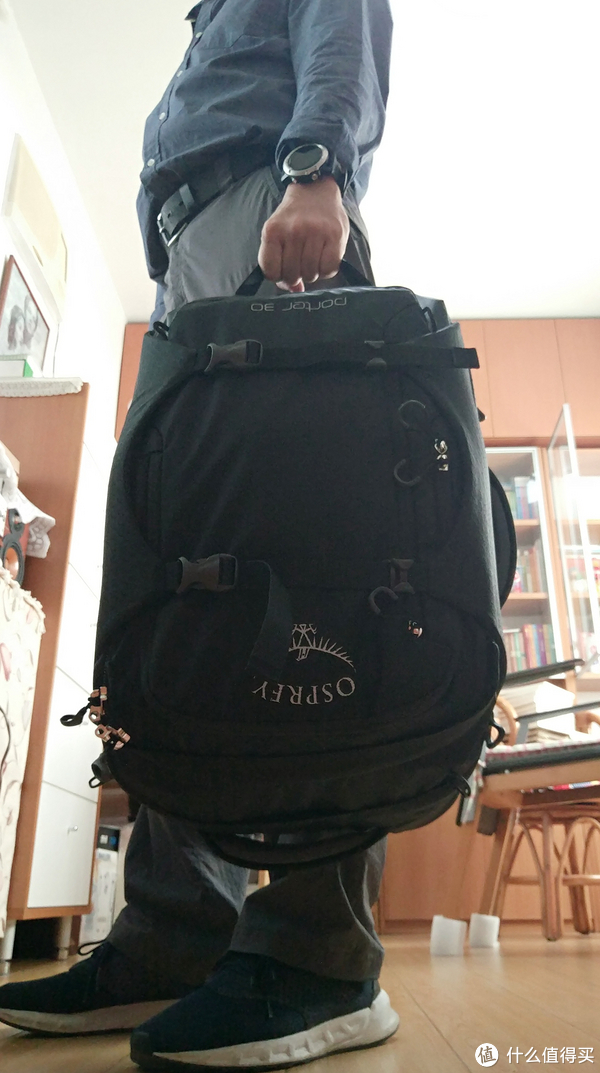 硬派旅行包 osprey porter 30_旅行包_什么值得买