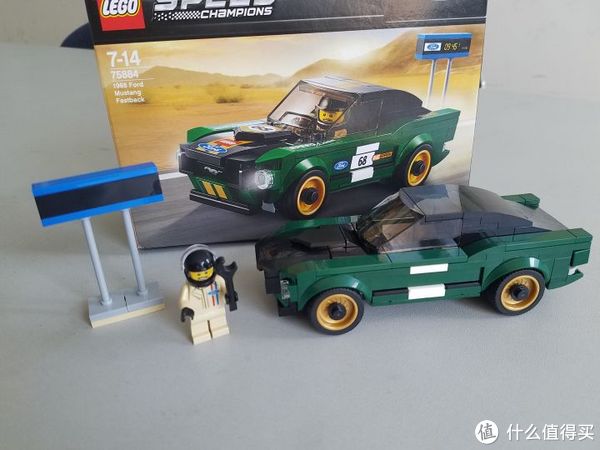 有我乐高 篇十四:lego 乐高 speed系列 75884 1968款福特野马