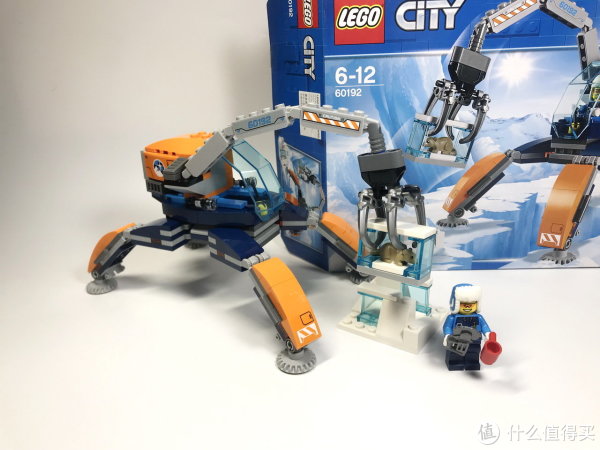 lego 乐高 拼拼乐 篇179:城市组系列 60192 极地冰雪履带机