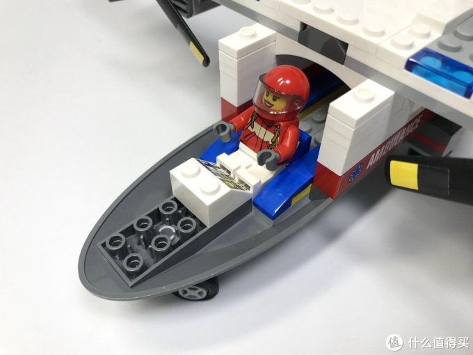 lego拼拼乐篇二百三十九乐高city城市系列60116救护飞机
