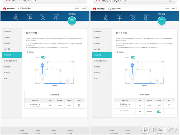 mesh网络盛行时代的新选择,华为路由q2 pro 千兆子母路由评测