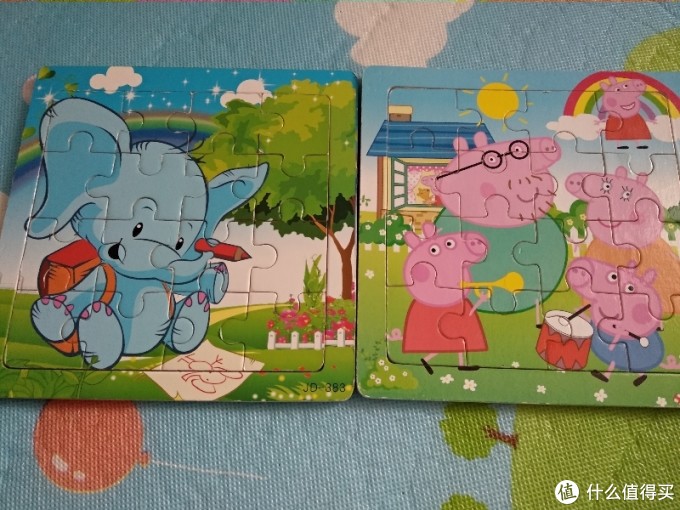 给孩子买拼图的小晒单