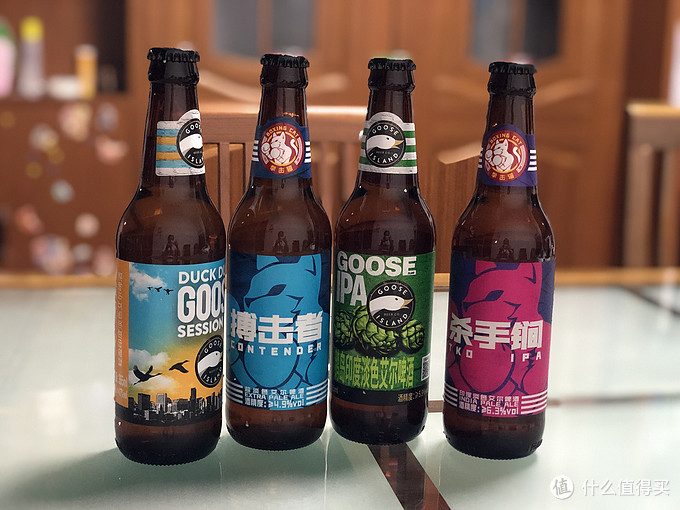 这里的啤酒与小食最搭配gooseisland鹅岛boxingcat拳击猫精酿啤酒