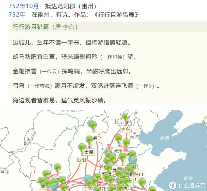 李白行迹图