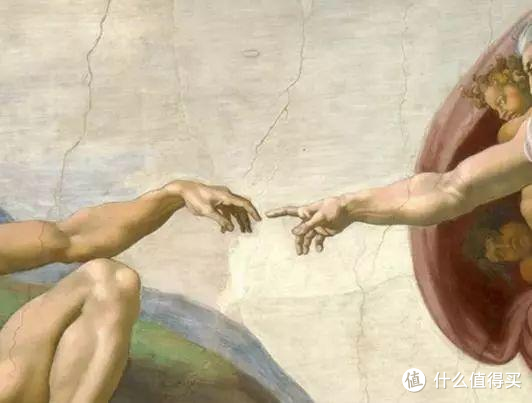 创世纪壁画经典的手指触碰部分