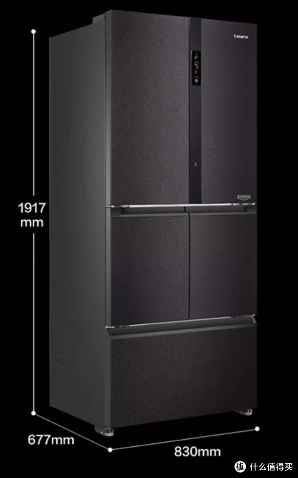 图14 卡萨帝520尺寸图图15 卡萨帝520参数图总结国产冰箱已经是大幅度