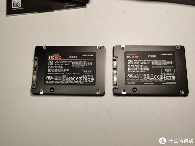 不得不剁手三星870evo500gssdsata3固态硬盘