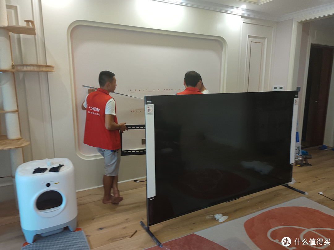 tcl98q6e98寸电视开箱几日浅度分享