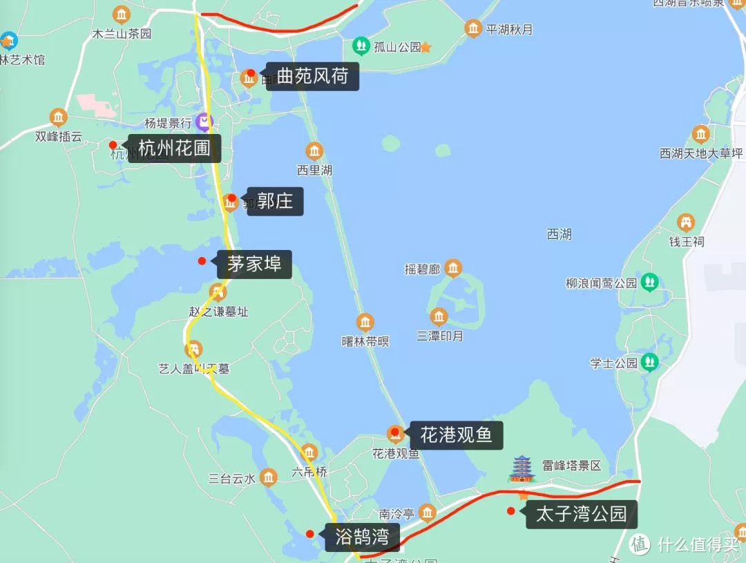 >国内旅游>文章详情> 三条徒步路线放送徒步是我探索西湖最常用的方式