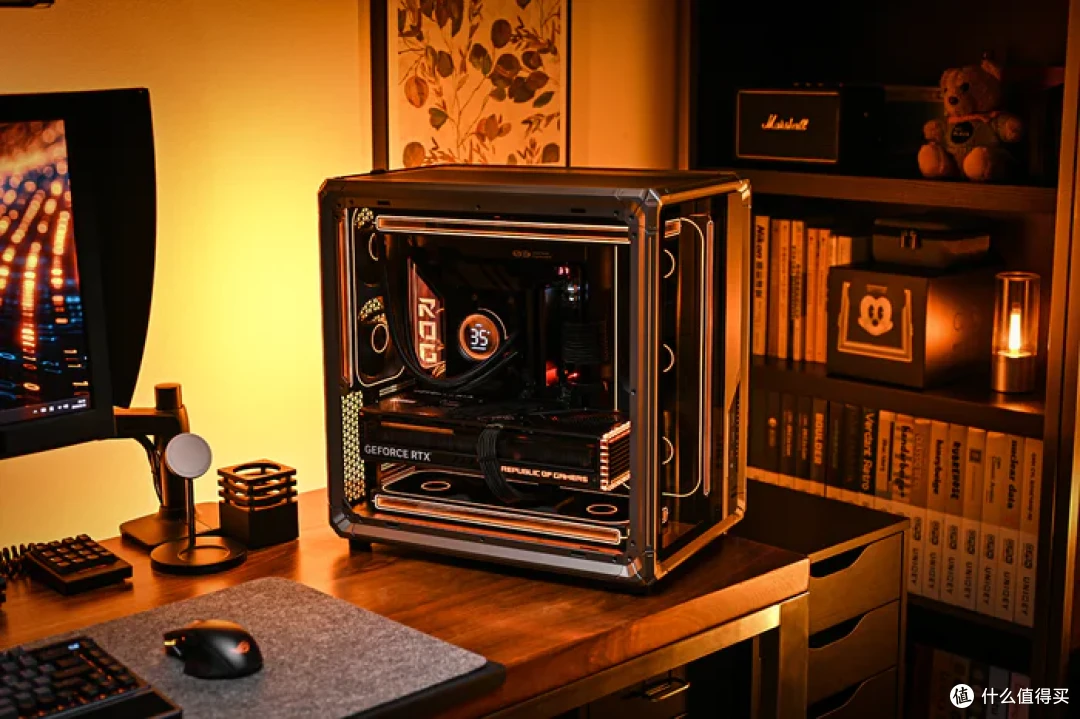 ROG X870E HERO+挚科无界 6000 C28+乔思伯 X400 装机展示