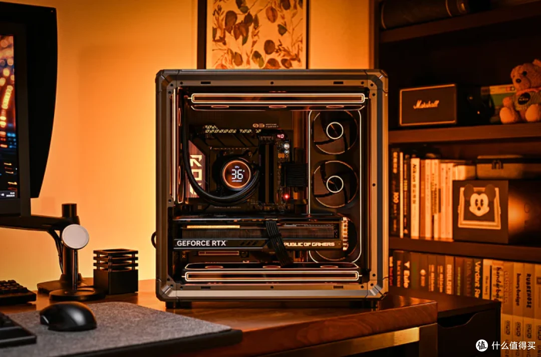 ROG X870E HERO+挚科无界 6000 C28+乔思伯 X400 装机展示