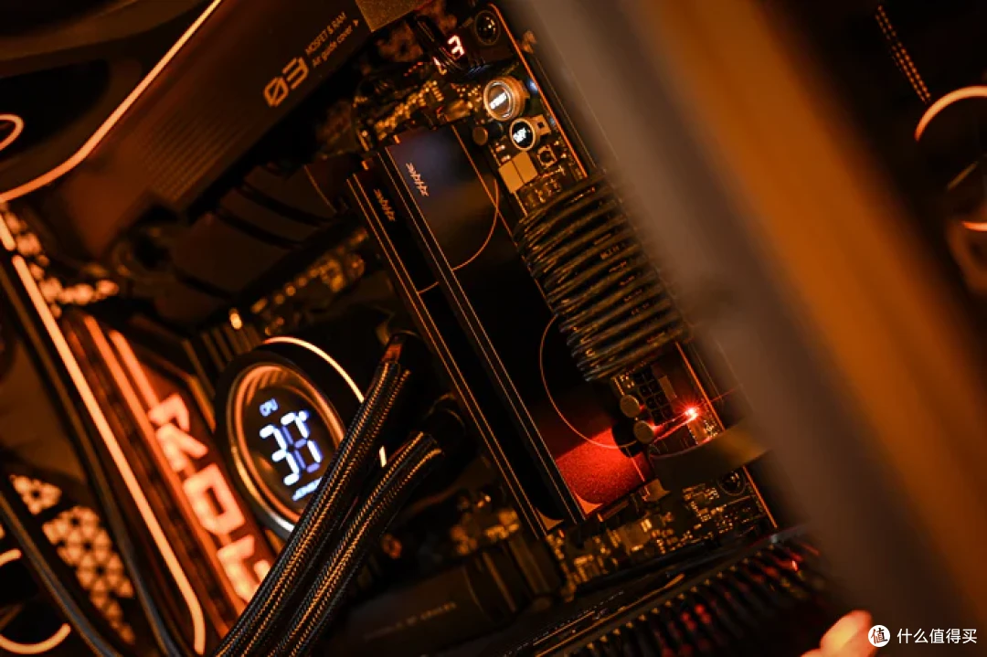 ROG X870E HERO+挚科无界 6000 C28+乔思伯 X400 装机展示
