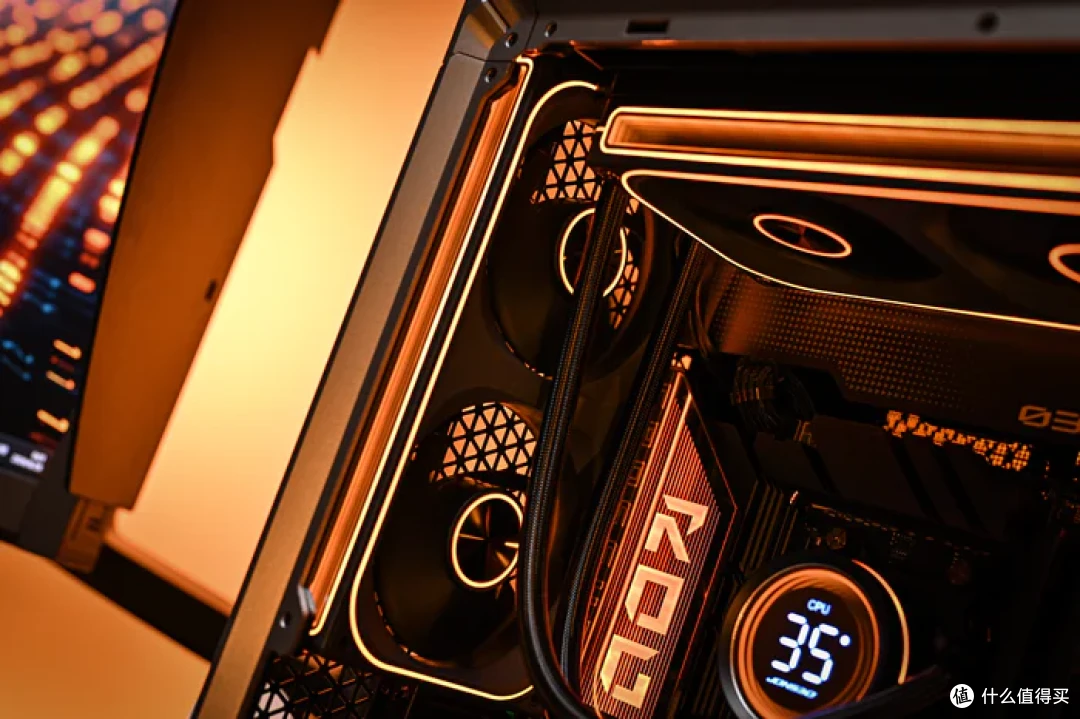 ROG X870E HERO+挚科无界 6000 C28+乔思伯 X400 装机展示