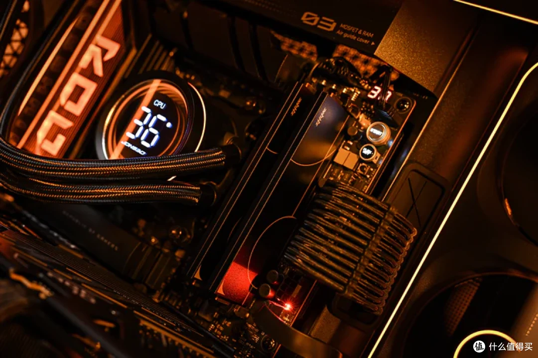ROG X870E HERO+挚科无界 6000 C28+乔思伯 X400 装机展示