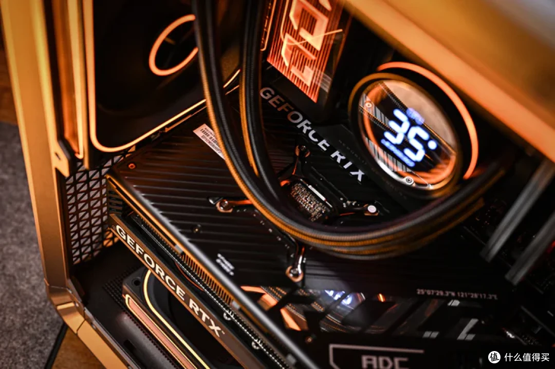 ROG X870E HERO+挚科无界 6000 C28+乔思伯 X400 装机展示