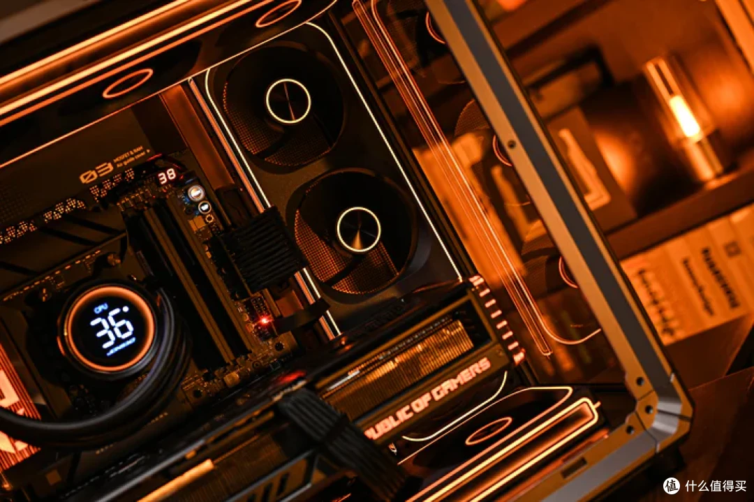 ROG X870E HERO+挚科无界 6000 C28+乔思伯 X400 装机展示