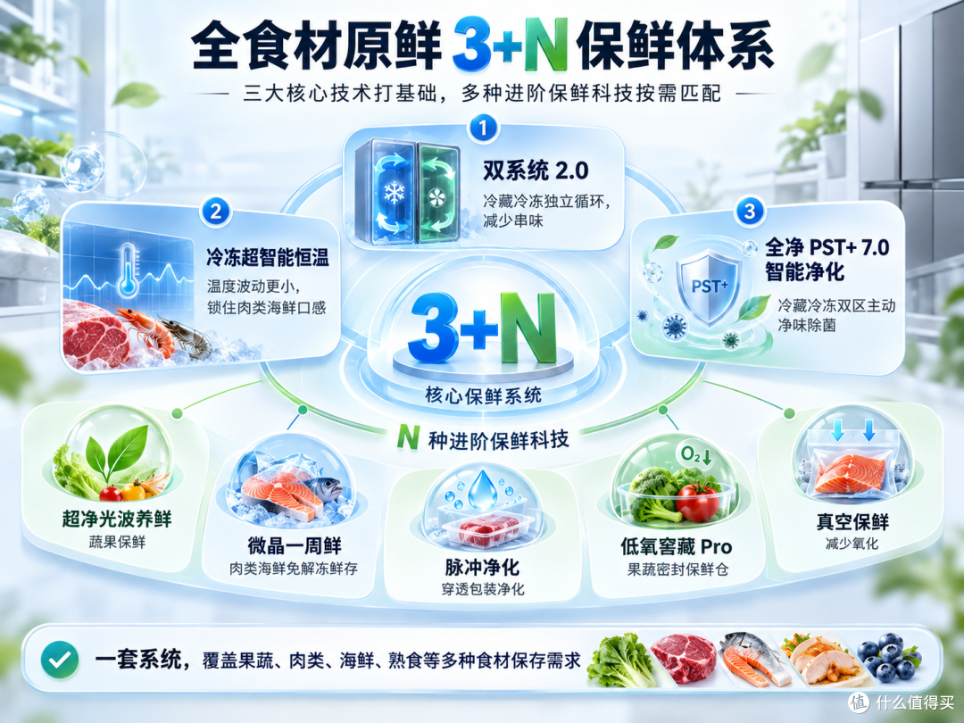 大冰箱选购必看,除了大还要看什么,美的全食材原鲜究竟体验如何