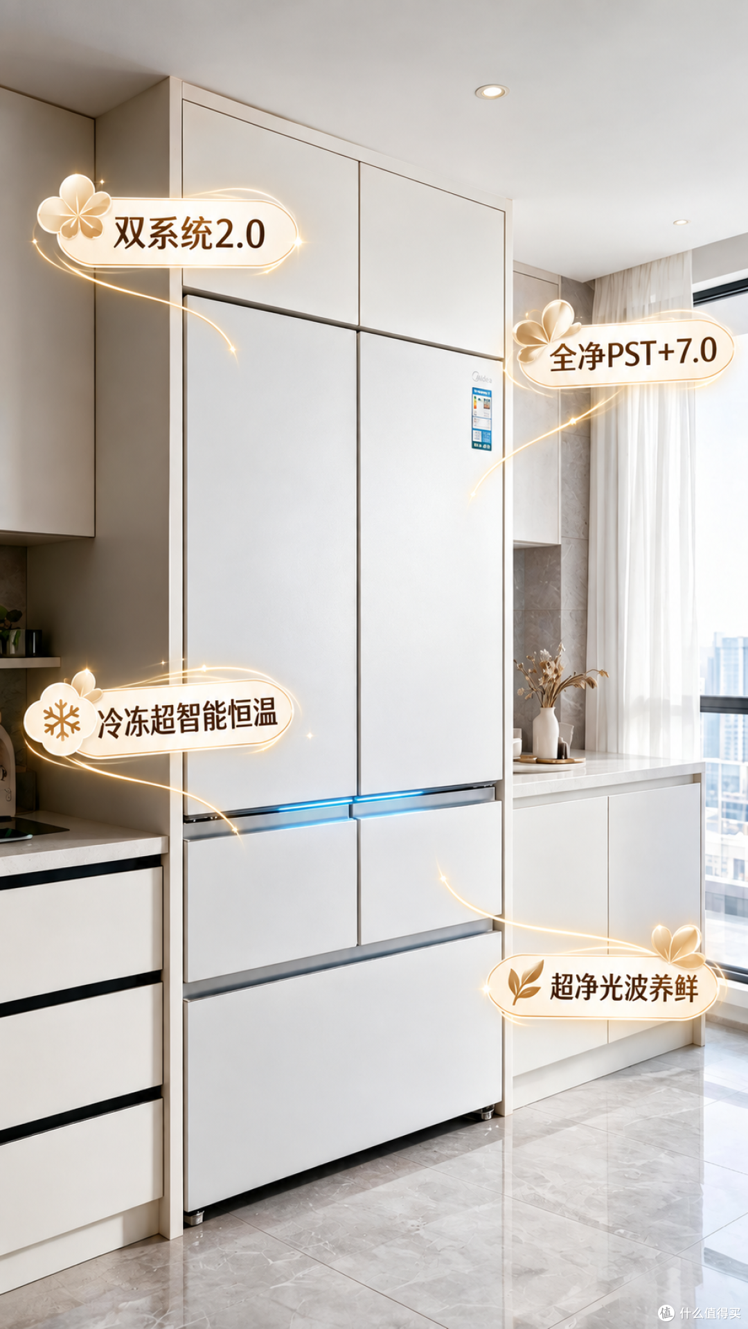 大冰箱选购必看,除了大还要看什么,美的全食材原鲜究竟体验如何