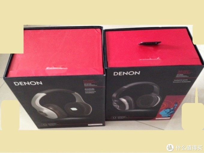 ebay网购的天龙 Denon 7100和600耳机