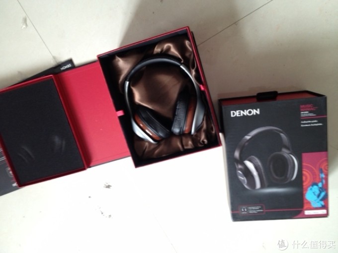 ebay网购的天龙 Denon 7100和600耳机