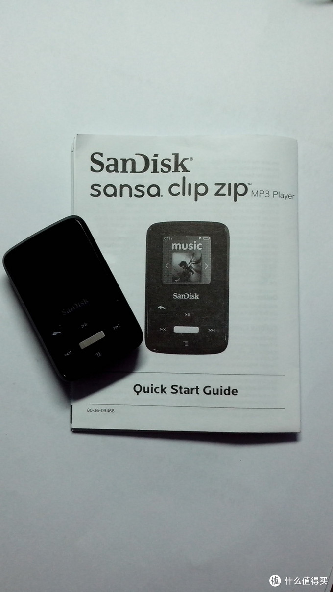 海淘第一单 Sandisk 闪迪clip Zip Mp3播放器 音频播放器 什么值得买