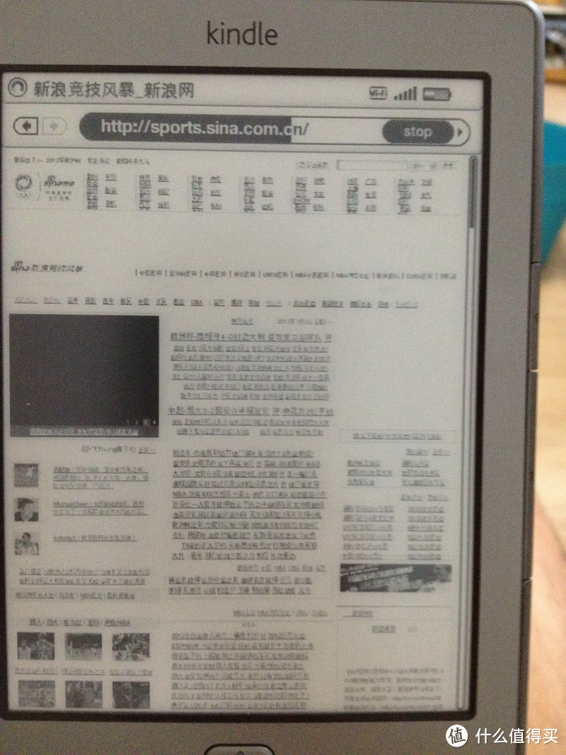 没啥好用的Amazon 亚马逊 Kindle 4 电子书阅读器，墨水屏真是渣渣...