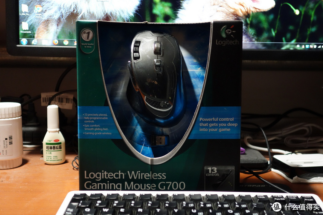 Logitech 罗技 旗舰级 无线游戏鼠标 G700 (美行)