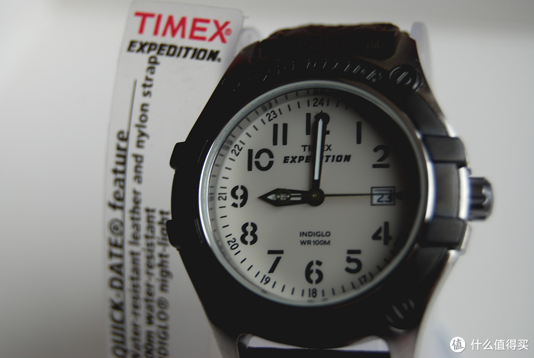 天美时石英防水手表T49805 Timex Trail Series Field Watch