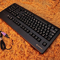 ￥599的樱桃cherry G80-3000黑色黑轴机械键盘