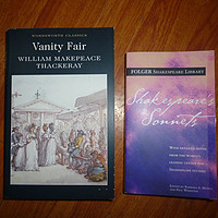 超满意：亚马逊中国入的原版《Shakespeare's Sonnets》及《Vanity Fair》