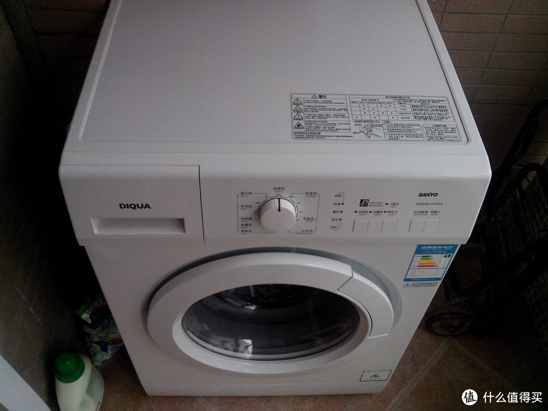 家装季：三洋XQG60-F1029 滚筒洗衣机，着实有性价比