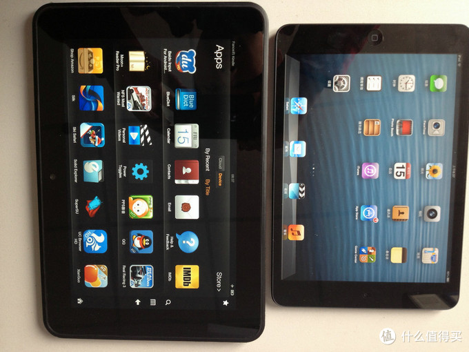 Kindle Fire Hd 8 9 With Ipad Mini 平板电脑 什么值得买