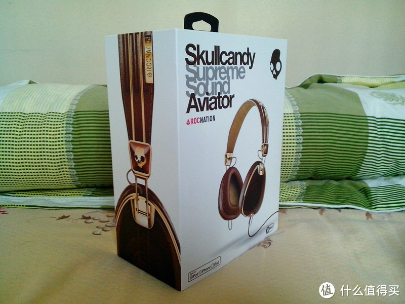 skullcandy aviator 骷髅耳机棕色入手，亚马逊859元