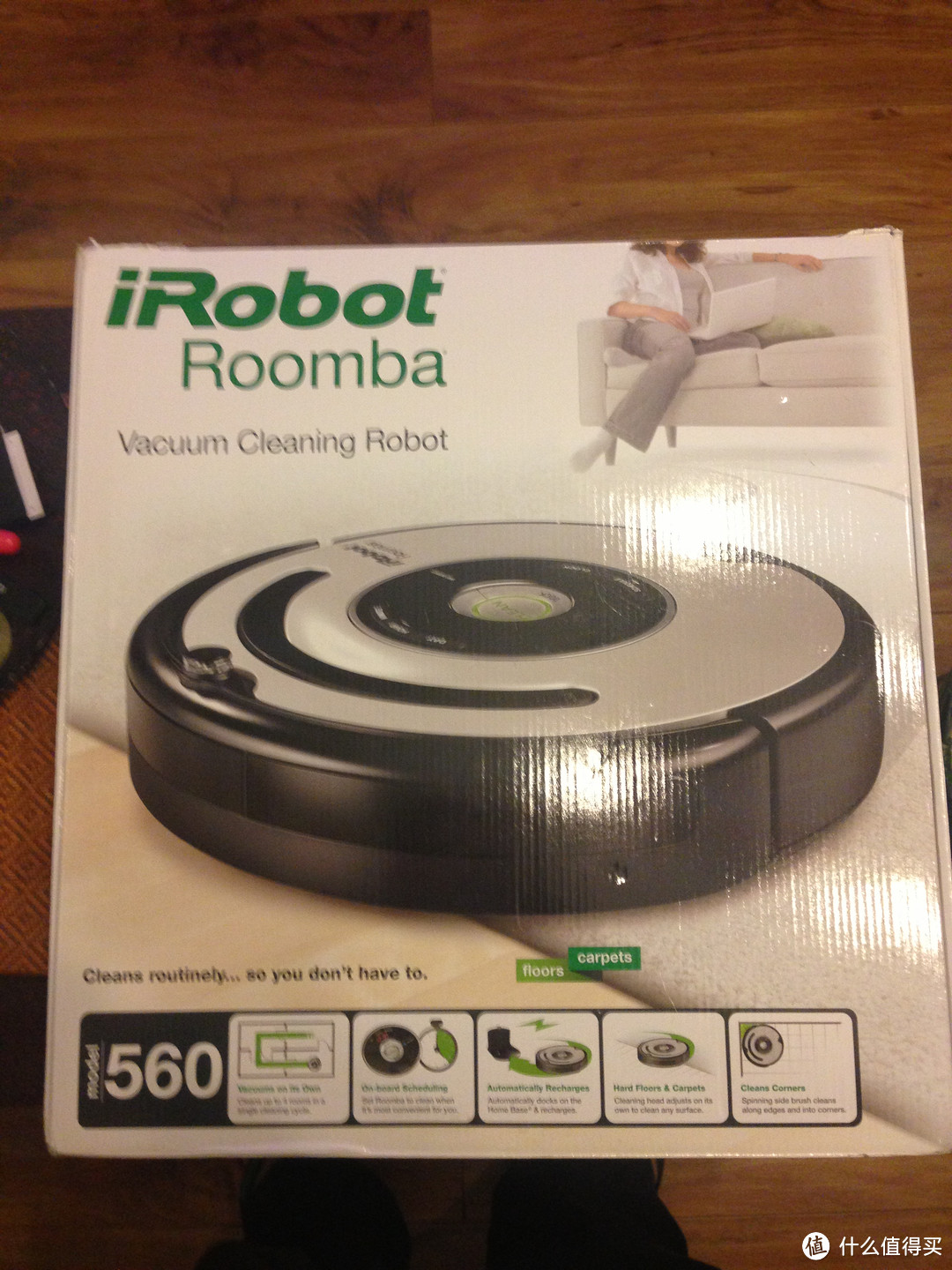 晒晒海淘的iRobot 560，可耐的小Roomba