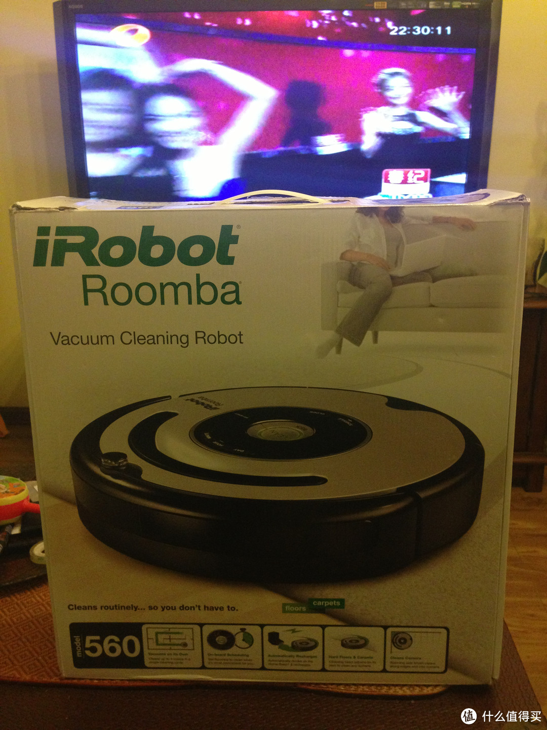 晒晒海淘的iRobot 560，可耐的小Roomba