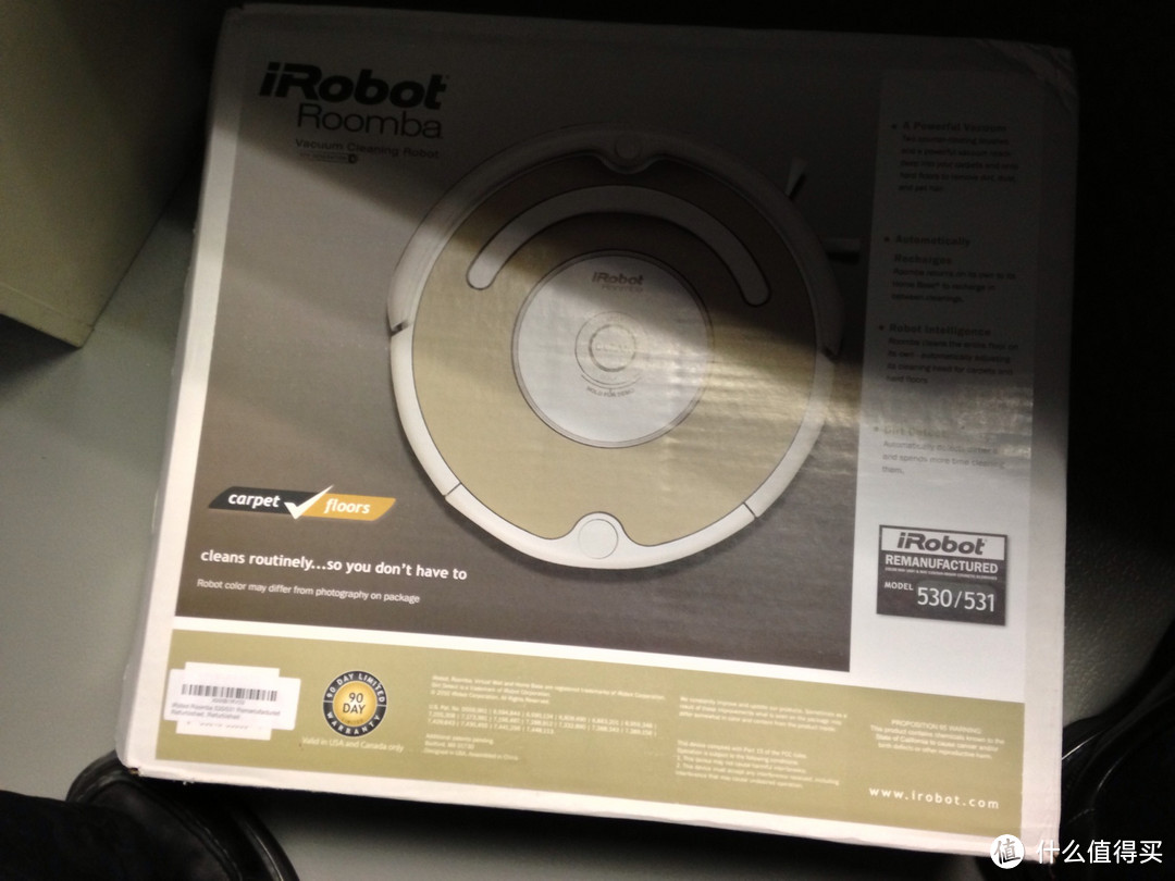 iRobot Roomba 530 扫地机器人 官翻版